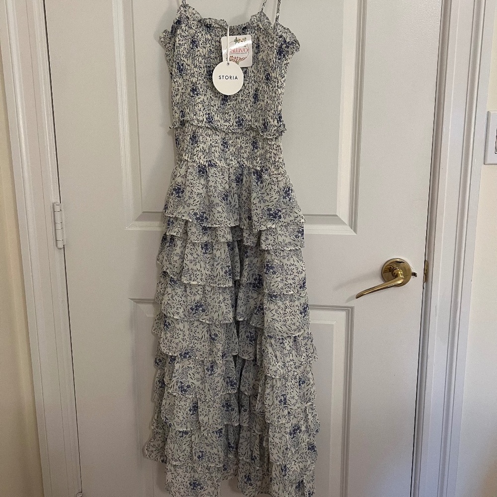 NEW with tags Floral Ruffle Dress